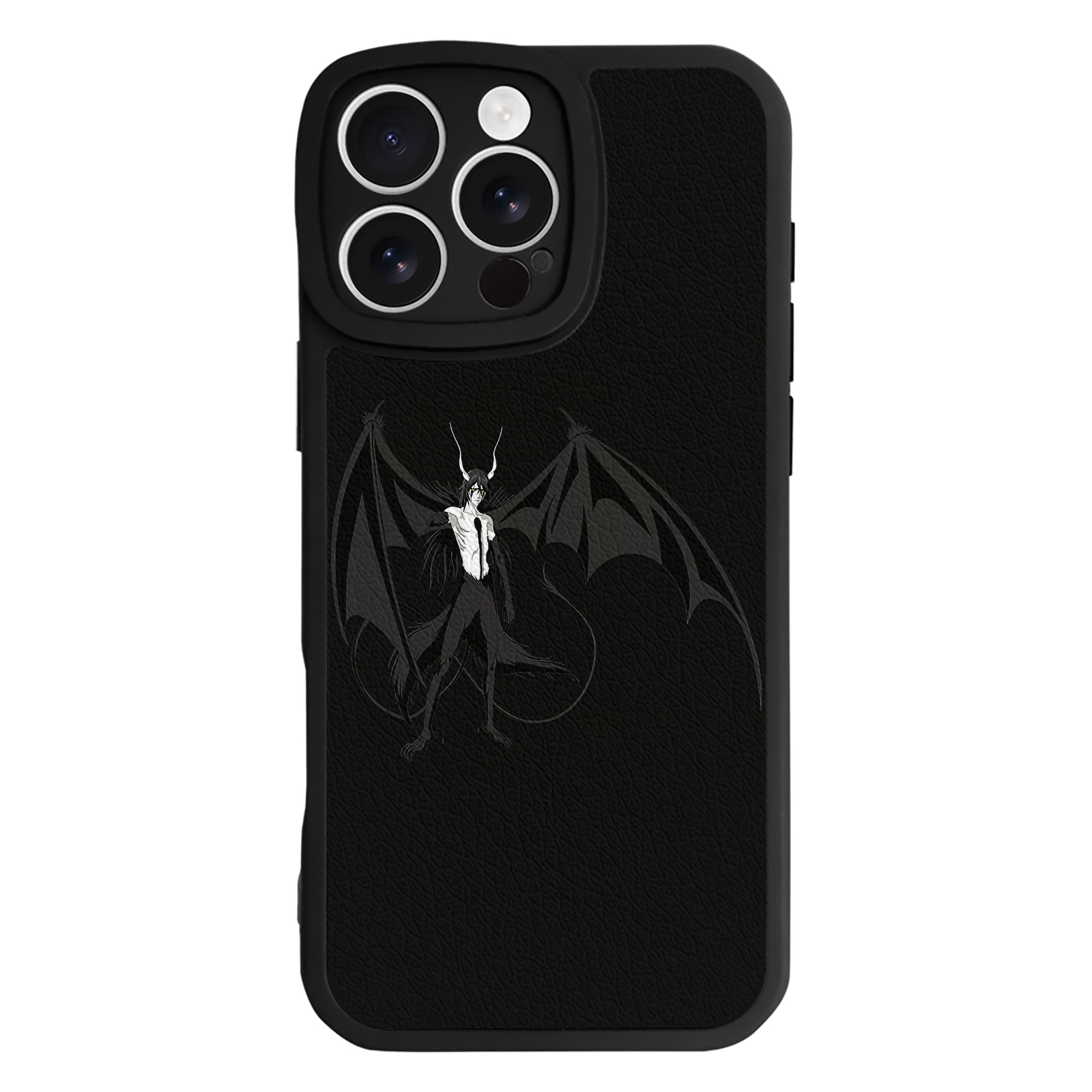 （画像用） ブリーチ ウルキオラ·シファー BLEACH Ulquiorra cifer 【iPhone 16シリーズ対応】シリコンスマホケース（レザー調） 材質：シリコン